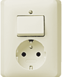 ME380619 Combinatie schakelaar wandcontactdoos
MERT 380619 COMB WCD/WIP OPB