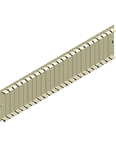 183684 Afdekprofiel voor kast lessenaar
KLEM PPBLIND3HE PATCHPANEEL BLIND 3HE ZW