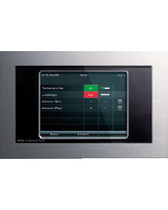 Meld- bedieningstableau bussysteem
JUNG FP701CTIP TOUCH PANEL MET IP KOPPEL