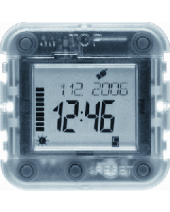 Schakelklok voor schakelmateriaal
JUNG CD5201DTUPT TIJDSCHAKELKL DISPLAY D