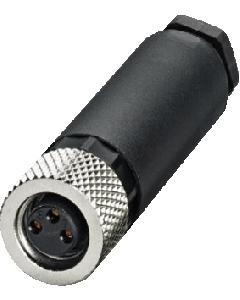 Sensor actor connector
TM XZCC12FCM40B CONNECTOR M12 4P HAAKS