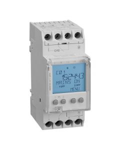 Digitale schakelklok voor paneelbouw
HAG EG403E DIGI-KLOK 3W+1M 10A WEEK